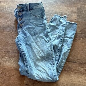 SO Kids Light Blue Button Jeans